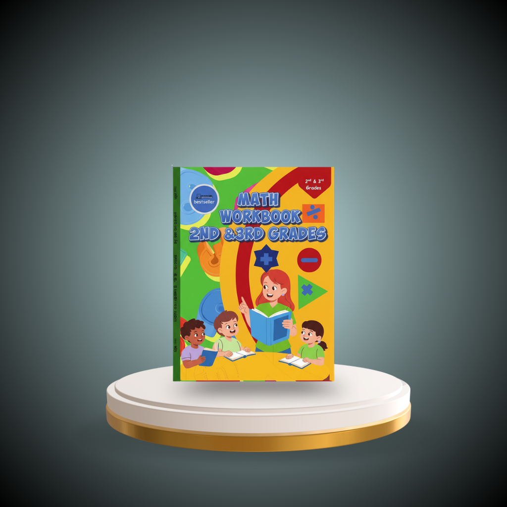 Math Workbook for Kids Ages 7–9 | 2nd & 3rd Grade Math Practice Book