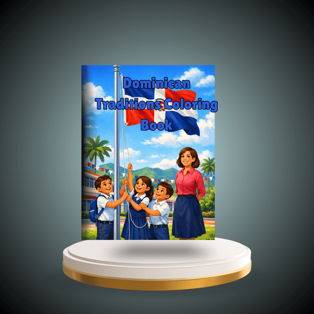 Dominican Traditions Coloring Book - DreamInkDigitals