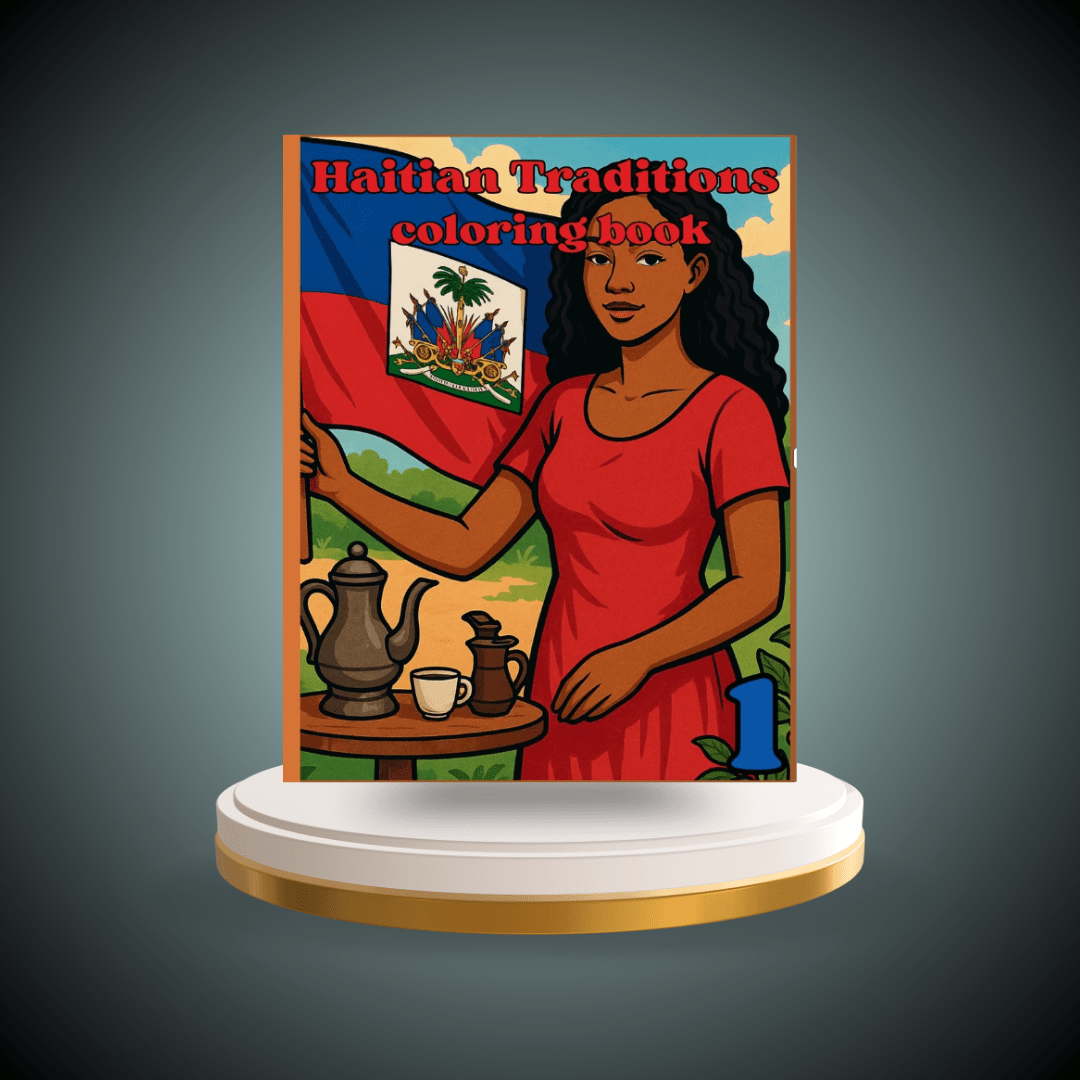 Haitian Traditions Coloring Book for Kids – Culture, Food & Festivals of Haiti - DreamInkDigitals