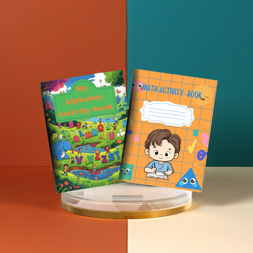 Activity book screen less and fun