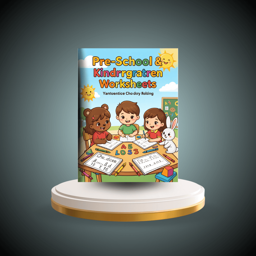 Pre - School & Kindergarten Worksheets - DreamInkDigitals