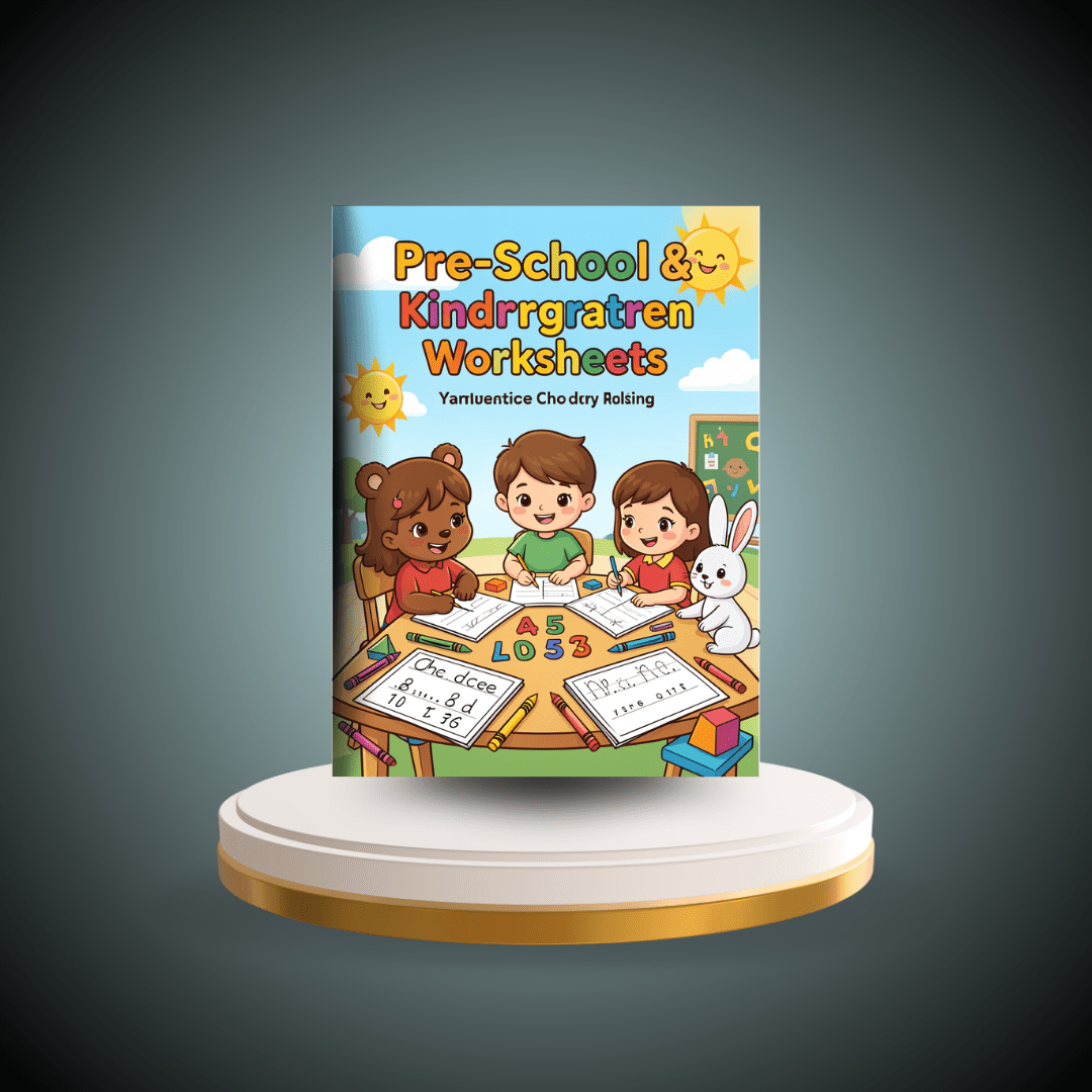 Pre - School & Kindergarten Worksheets - DreamInkDigitals