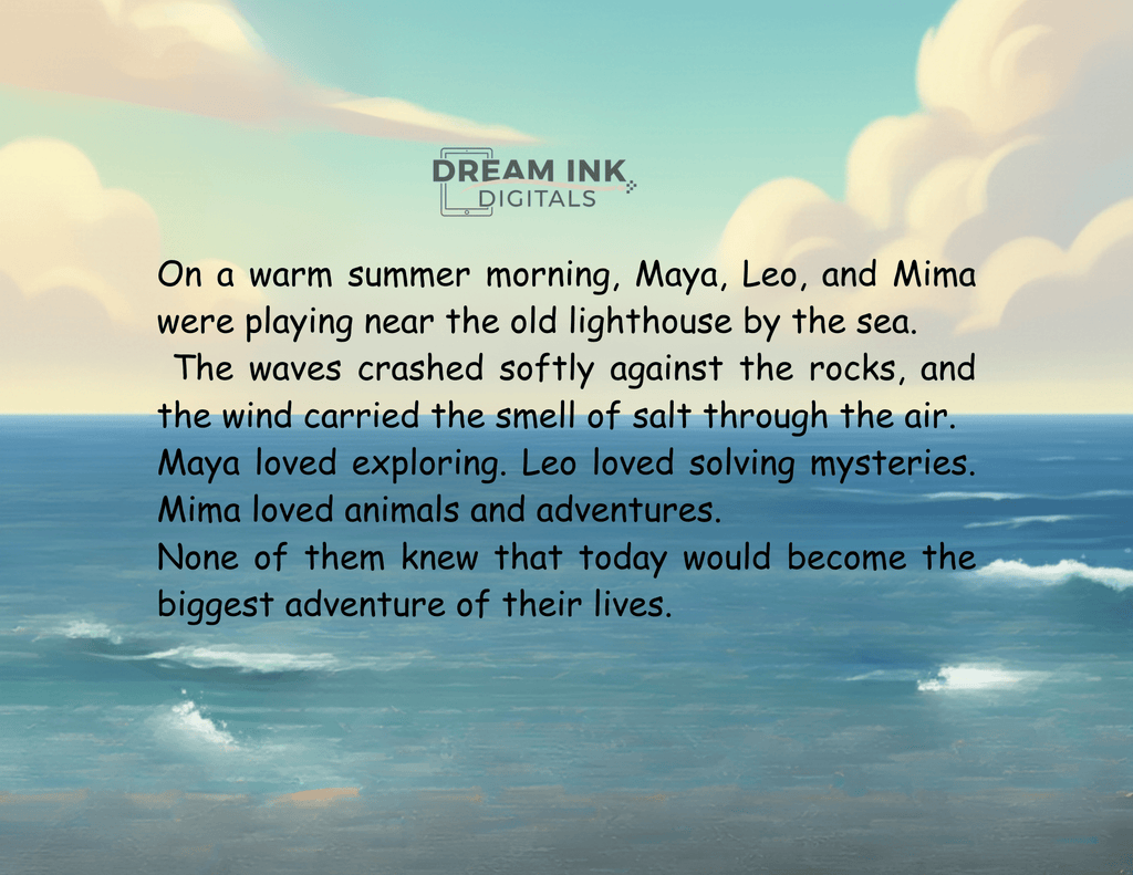 The Lost Treasure – Kids Adventure Story Book About Friendship and Discovery - DreamInkDigitals