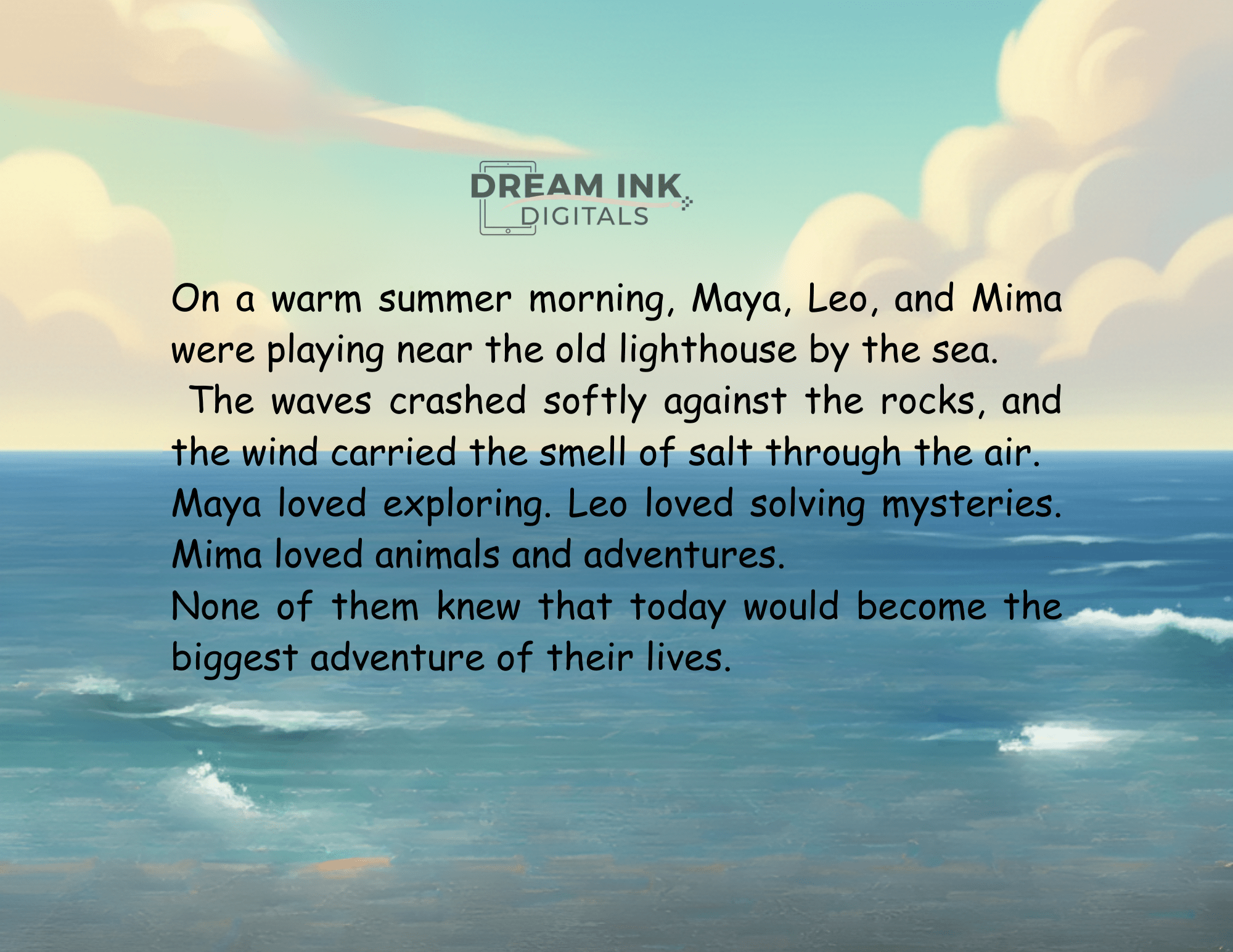 The Lost Treasure – Kids Adventure Story Book About Friendship and Discovery - DreamInkDigitals