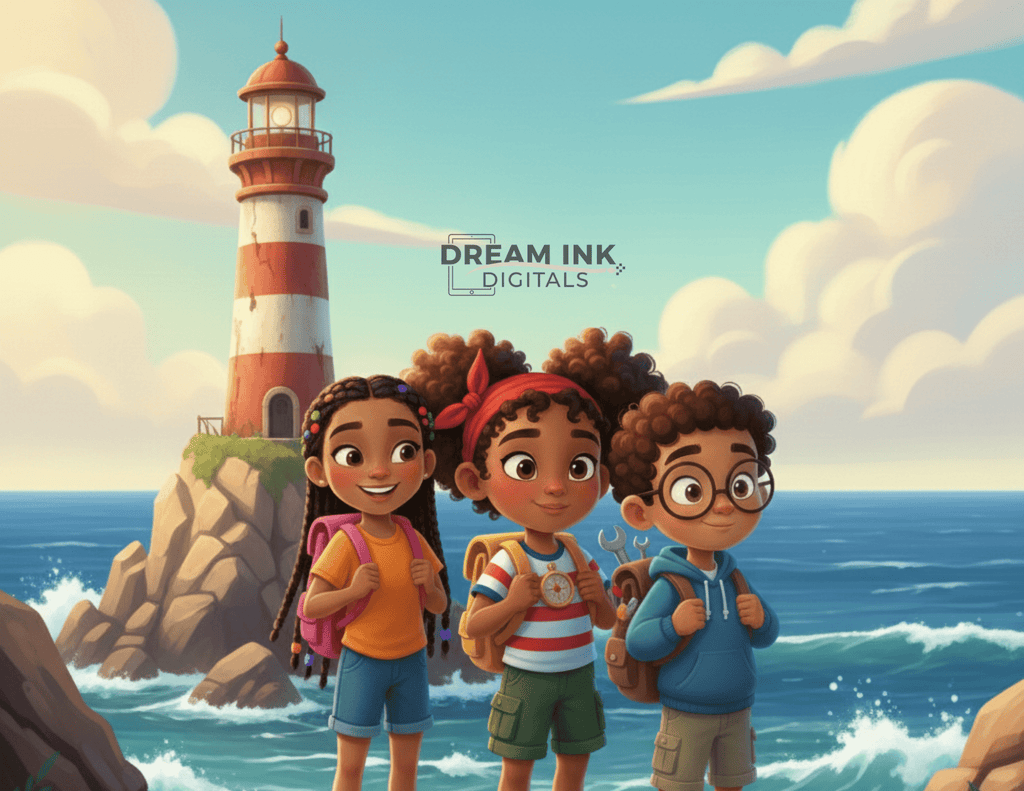 The Lost Treasure – Kids Adventure Story Book About Friendship and Discovery - DreamInkDigitals