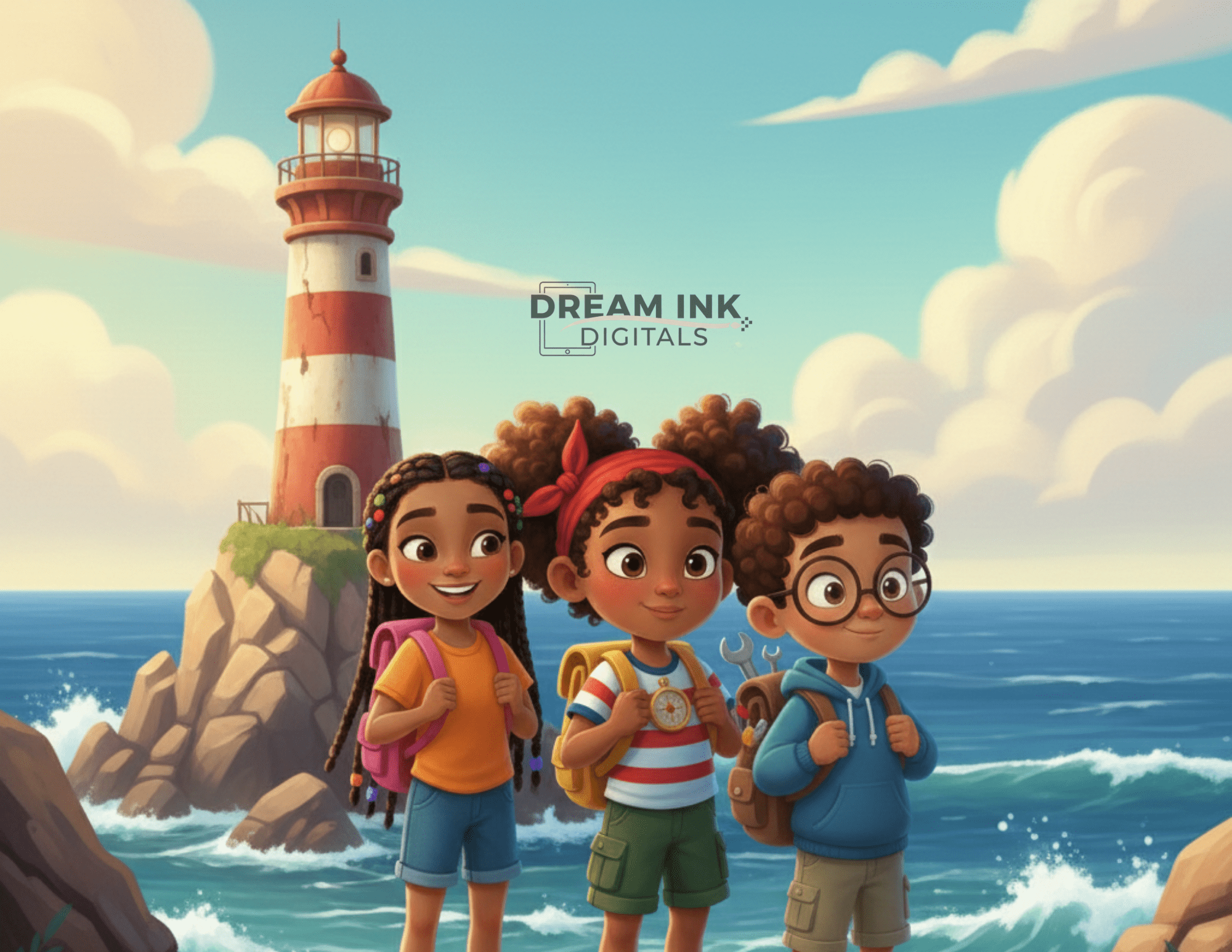 The Lost Treasure – Kids Adventure Story Book About Friendship and Discovery - DreamInkDigitals